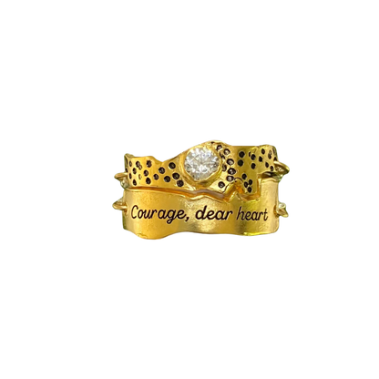 COURAGE DEAR HEART Ring | SayQred