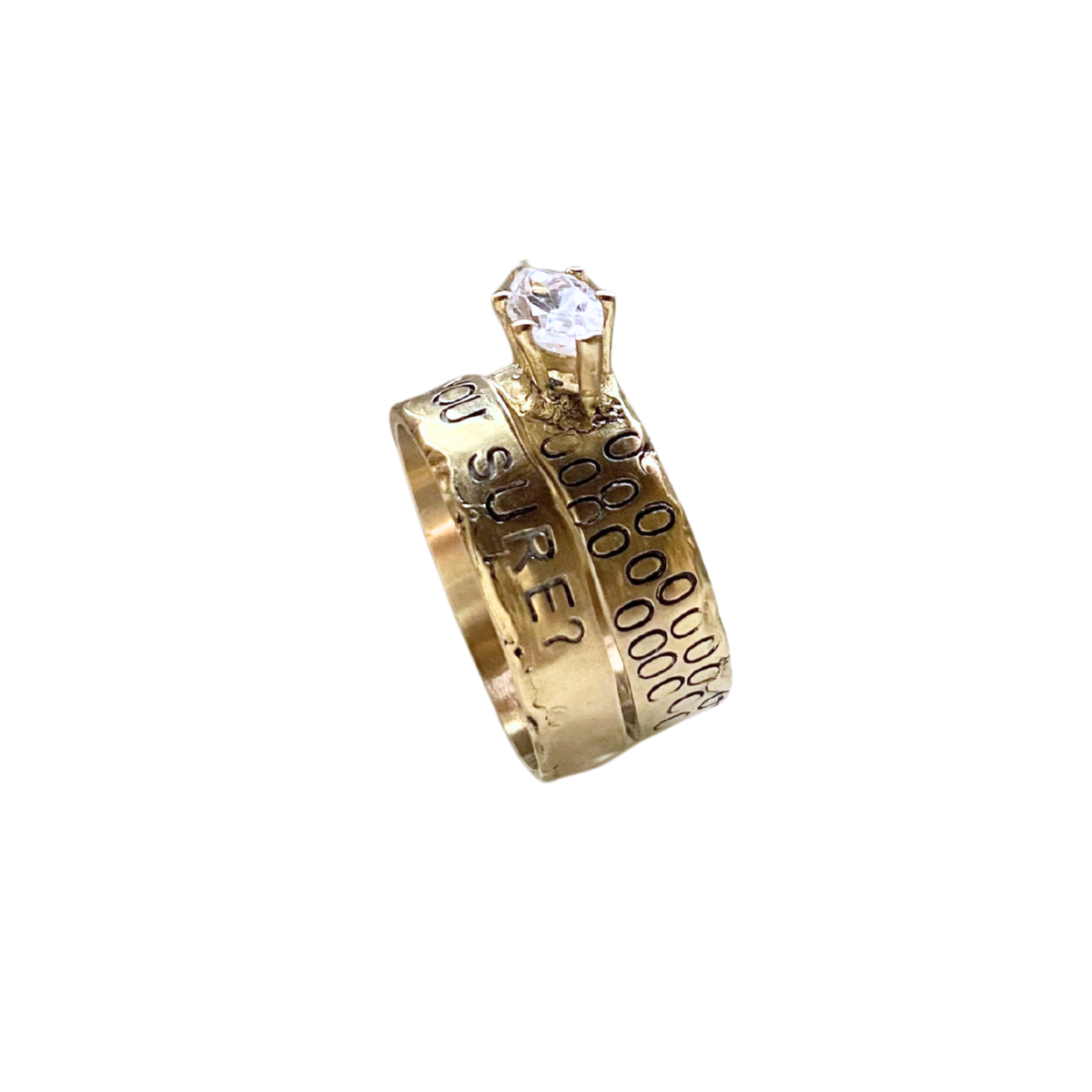 ARE YOU SURE Ring | SayQred