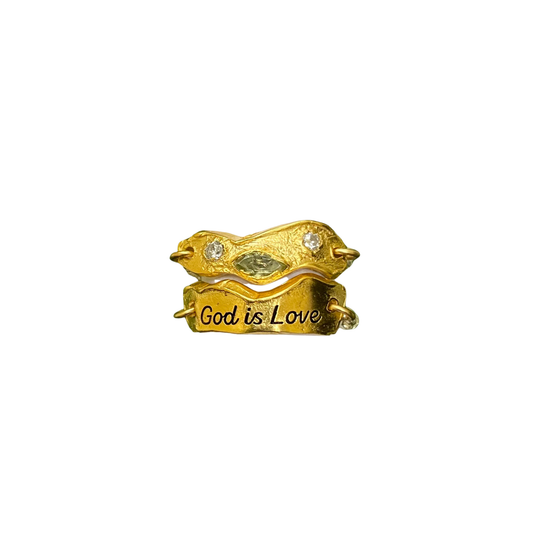 GOD IS LOVE Ring | SayQred