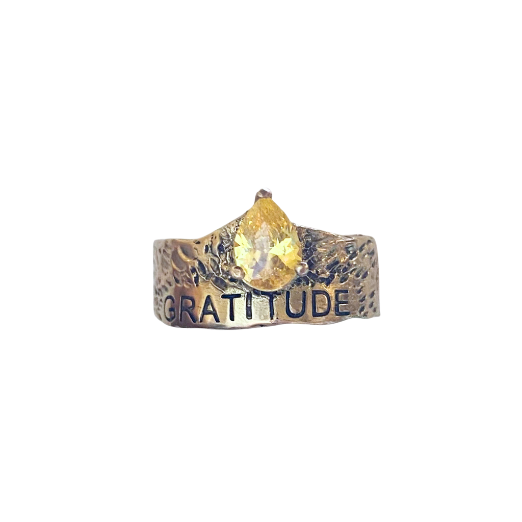 GRATITUDE Ring | SayQred