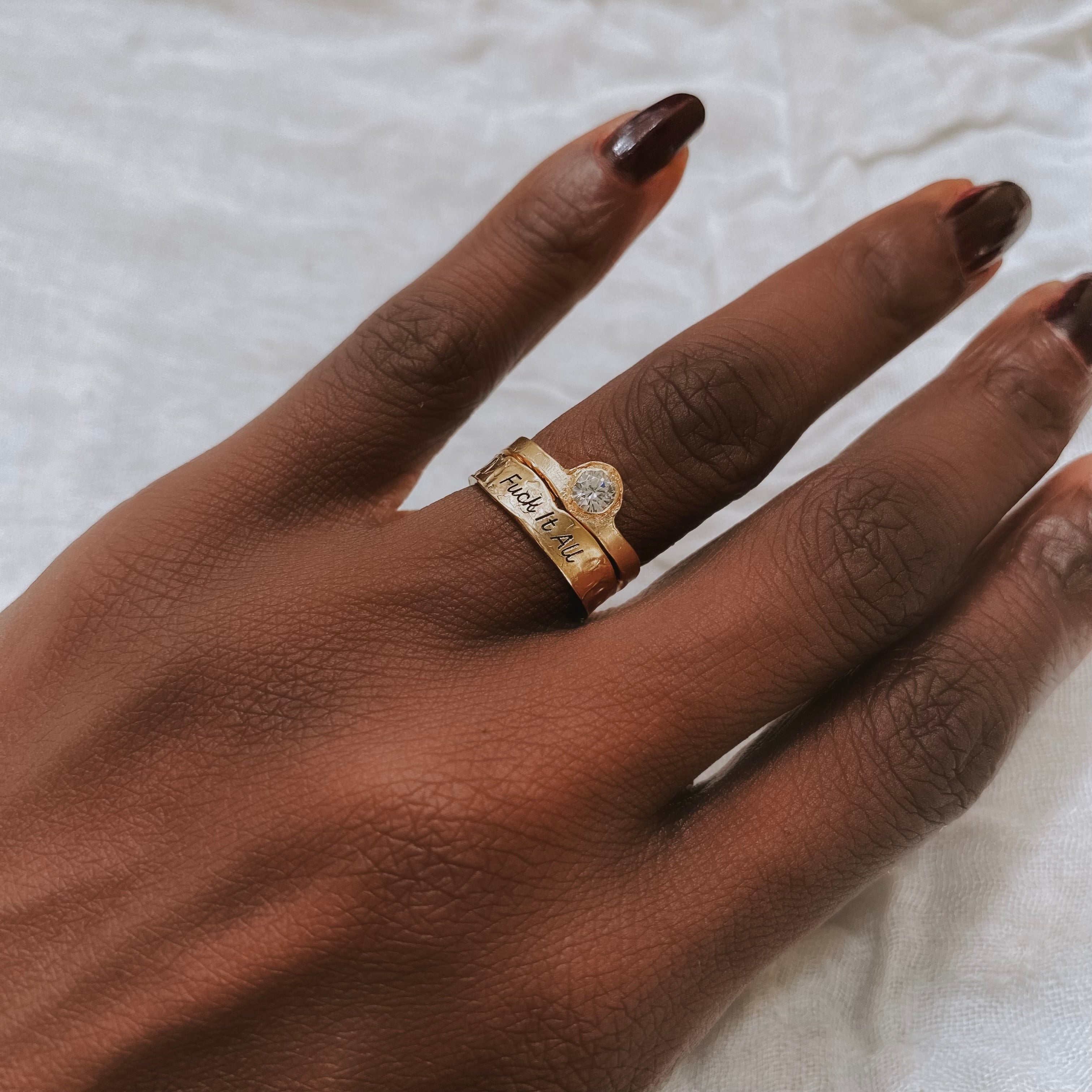 FUCK IT ALL Ring | SayQred