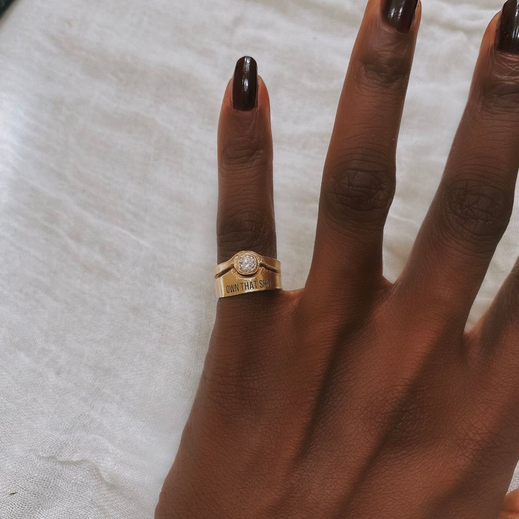 OWN THAT SHIT Ring | SayQred