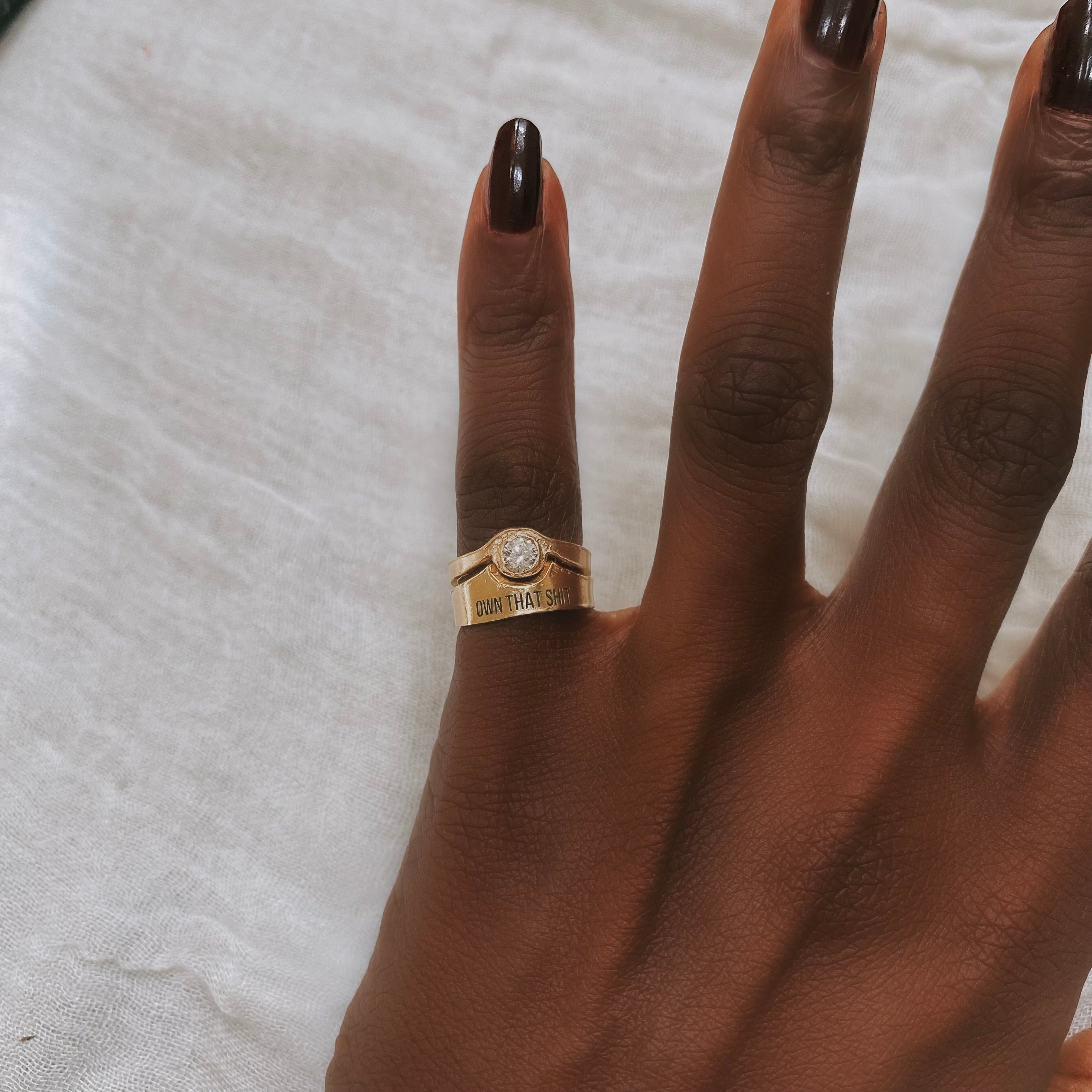 OWN THAT SHIT Ring | SayQred