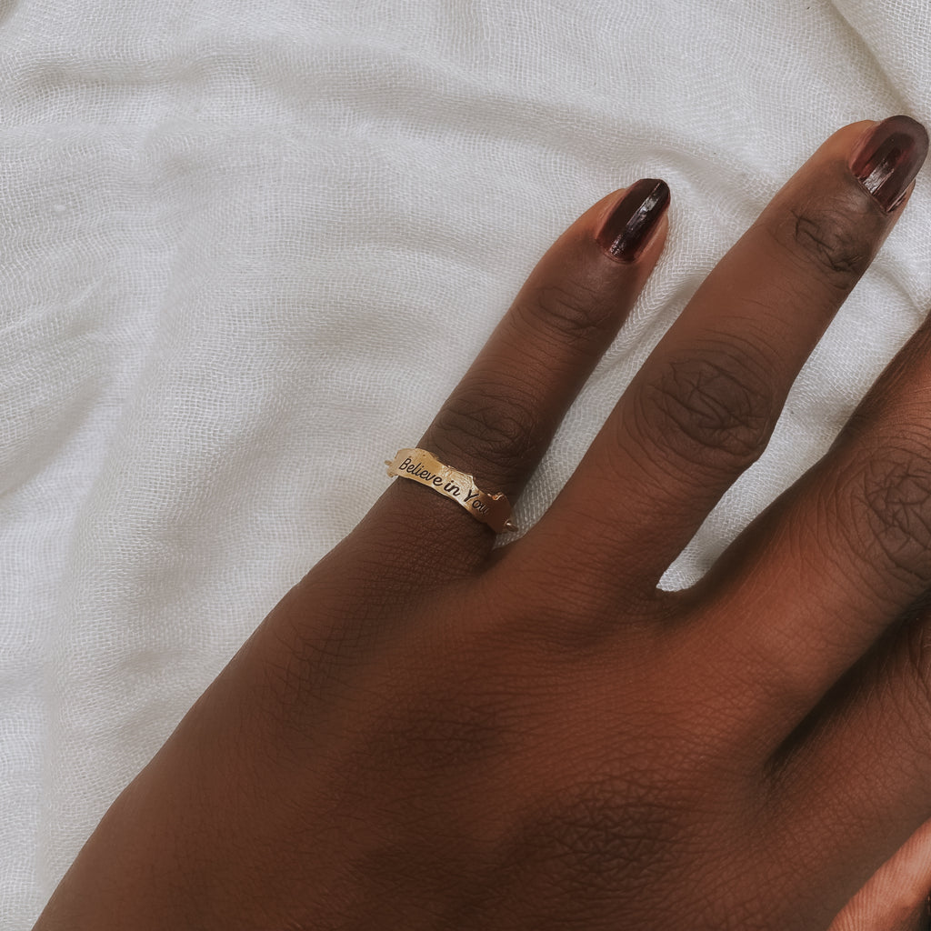 BELIEVE IN YOU Ring | SayQred