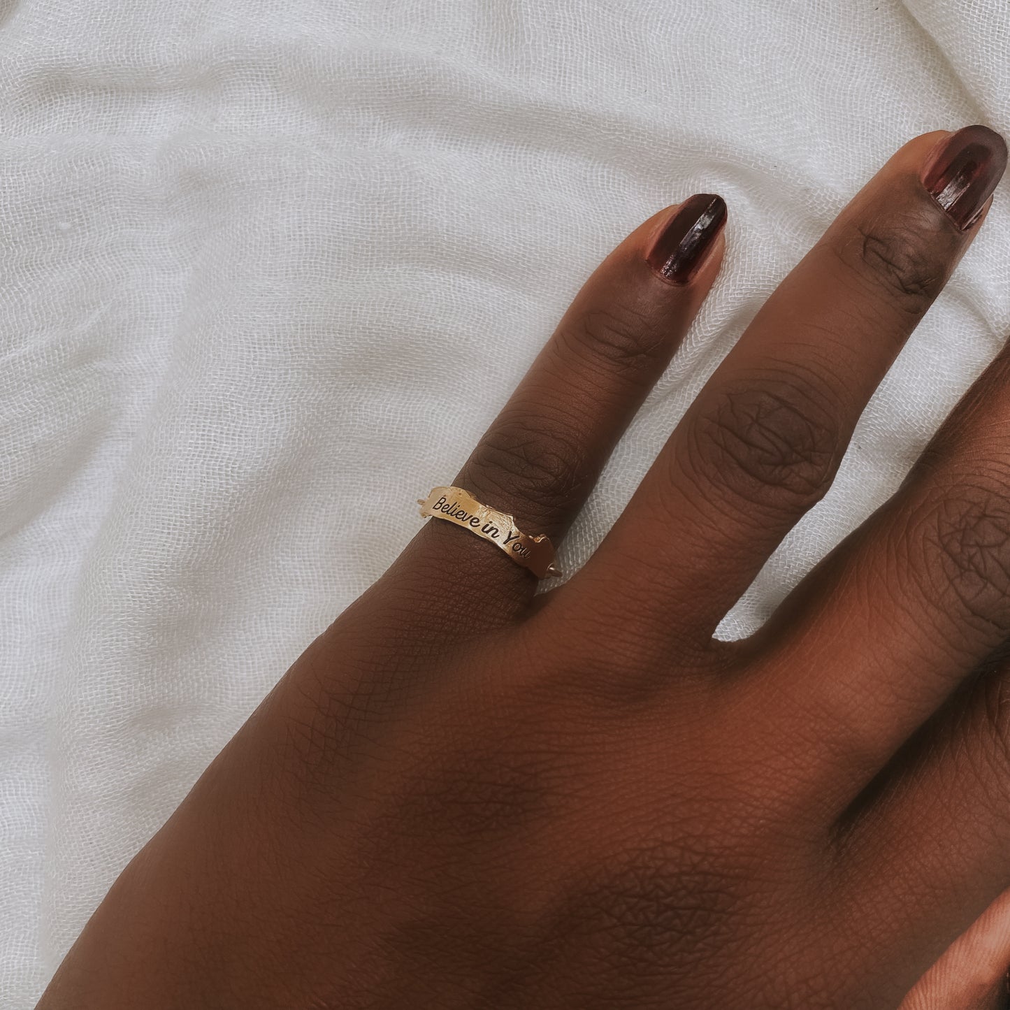 BELIEVE IN YOU Ring | SayQred