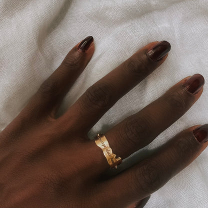 COURAGE DEAR HEART Ring | SayQred
