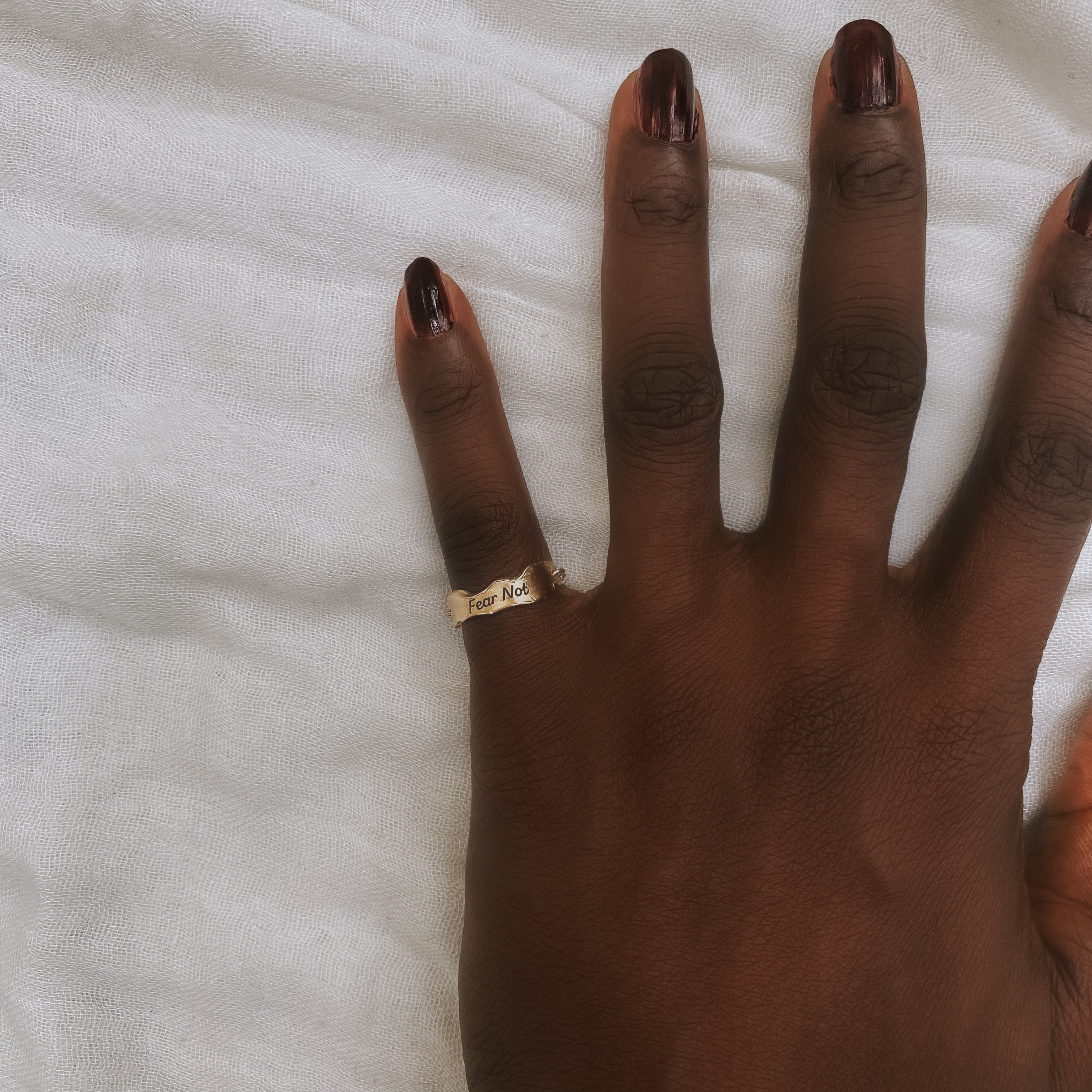 FEAR NOT Ring | SayQred