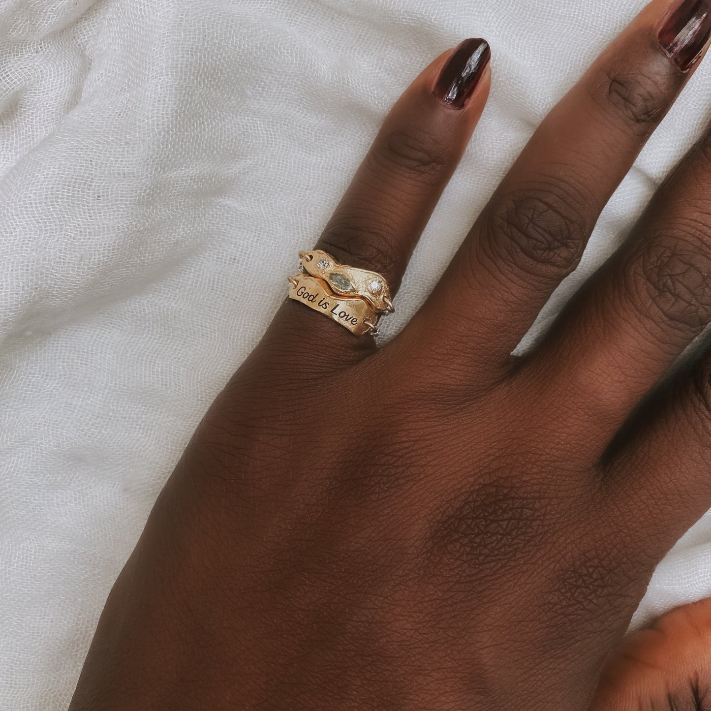 GOD IS LOVE Ring | SayQred