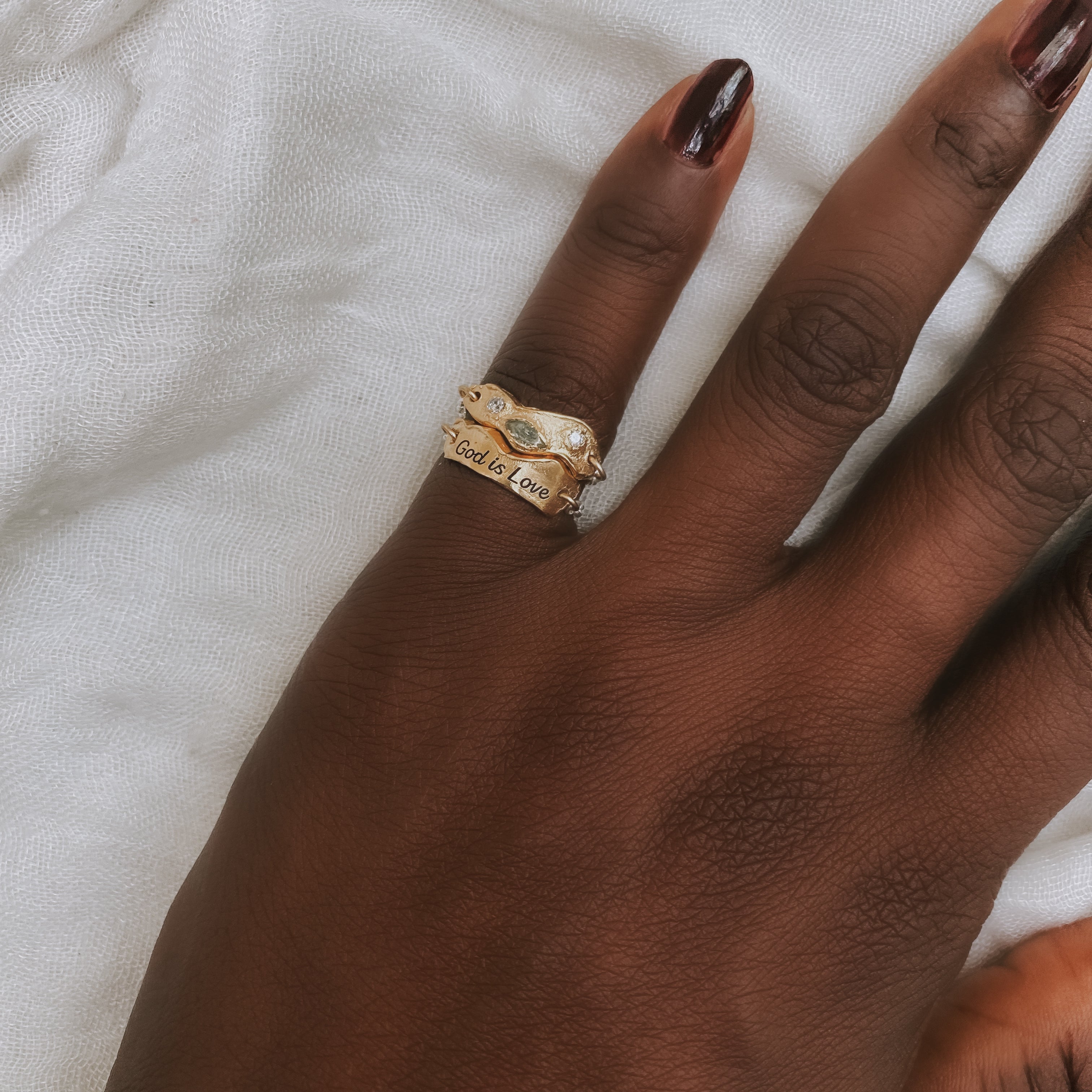 GOD IS LOVE Ring | SayQred