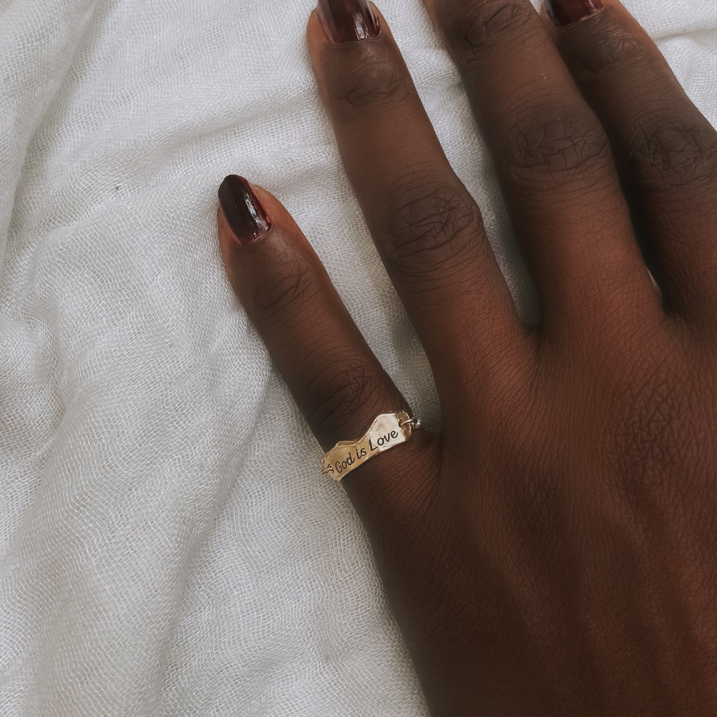 GOD IS LOVE Ring | SayQred