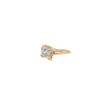 Crystal Waters Aquamarine Pinky Ring