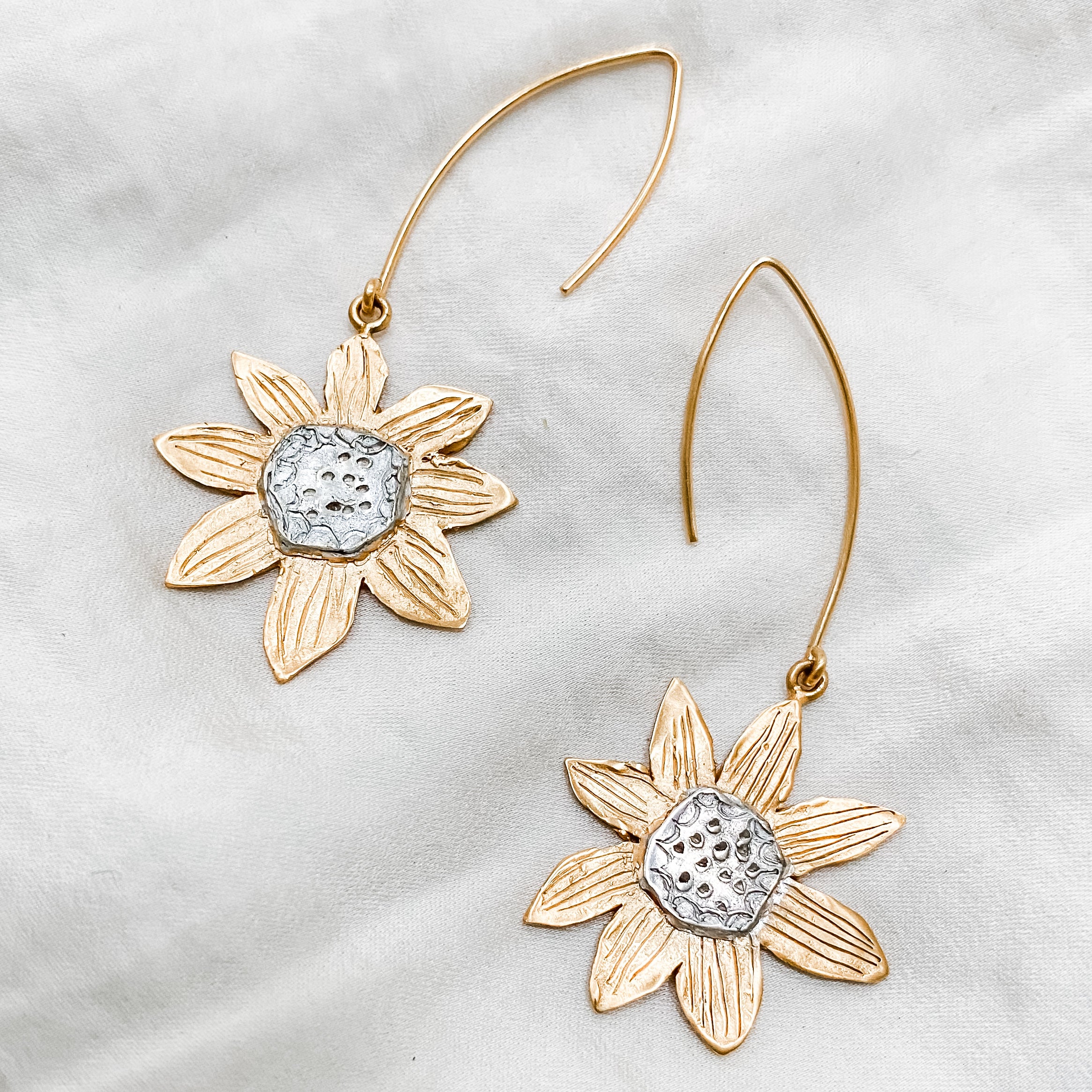 WILD AT HEART Engraved Earrings