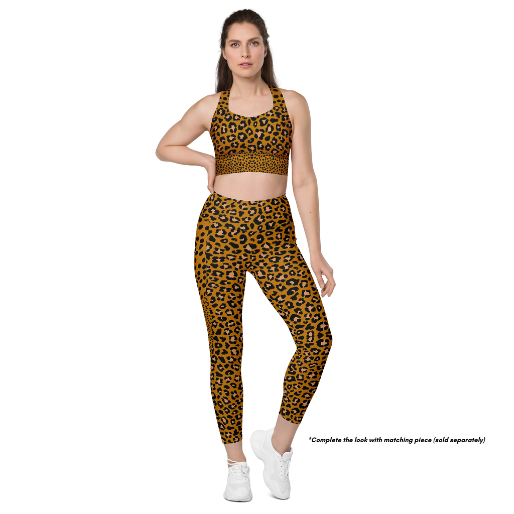 HONEY Leopard Sports Bra | WILDwear