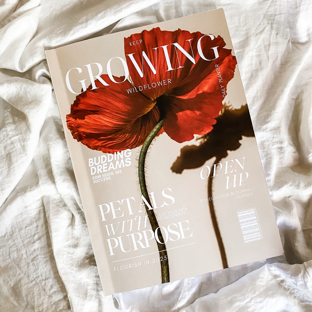 ISSUE 01: KEEP GROWING | Winter 2025 | Paperback Journal-Planner