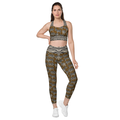 BROWN ZEBRA Leggings | WILDwear