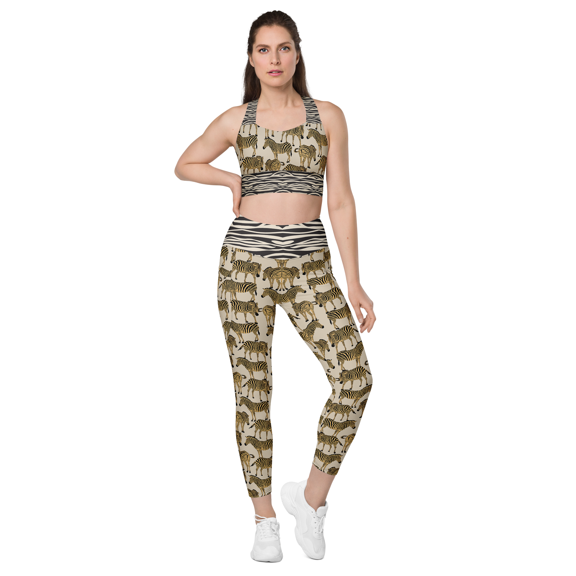 BEIGE ZEBRA Leggings | WILDwear
