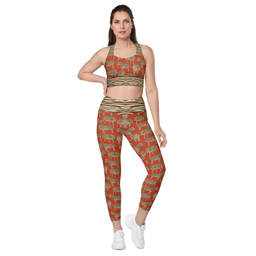 RED ZEBRA Sports Bra | WILDwear