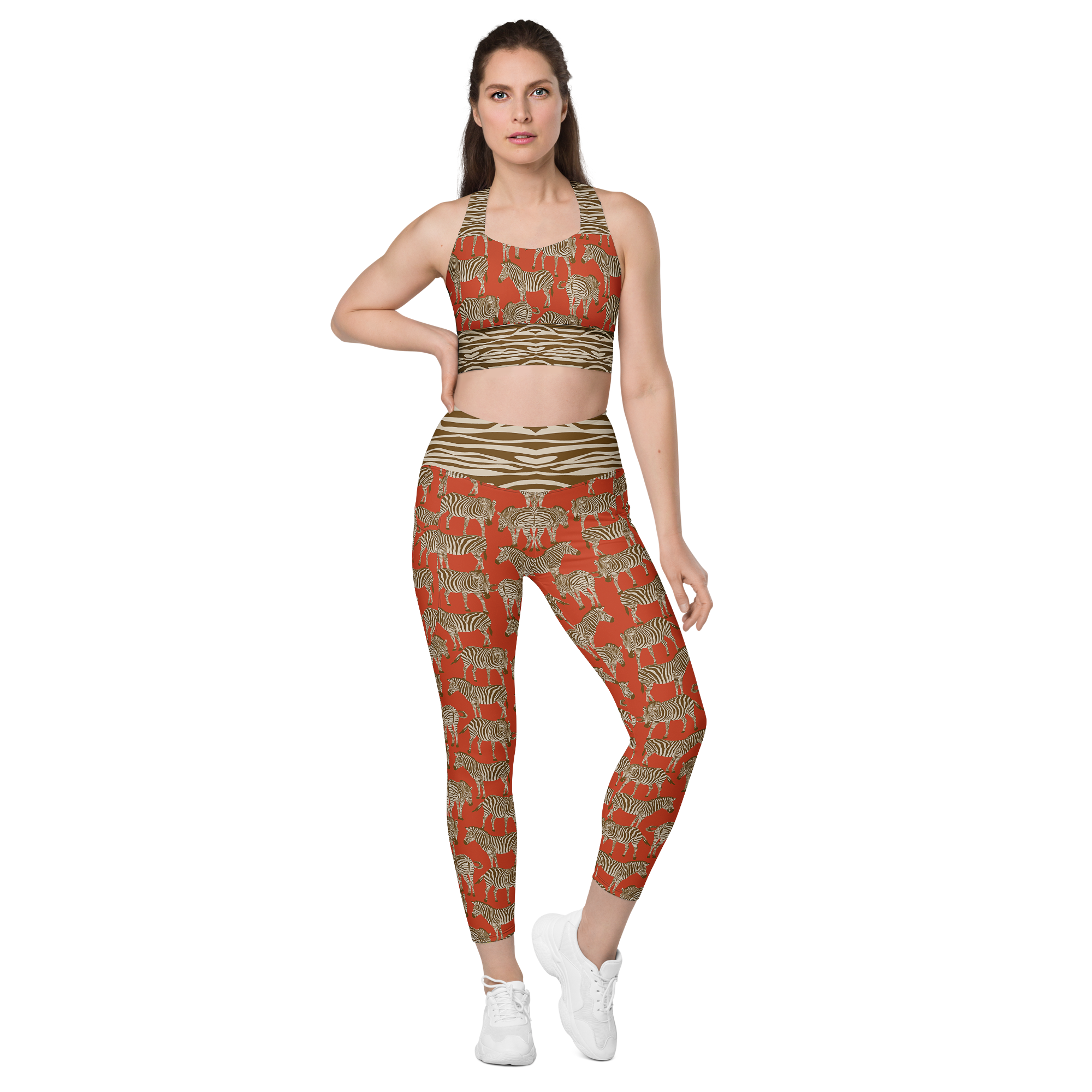 RED ZEBRA Sports Bra | WILDwear