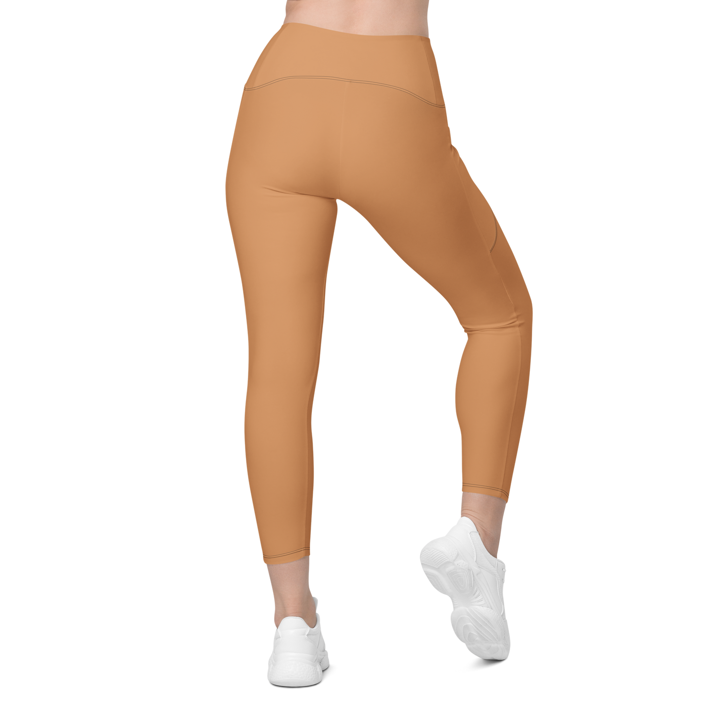 SOFT CORAL Neutral Leggings | Pair With Leopard WILDwear