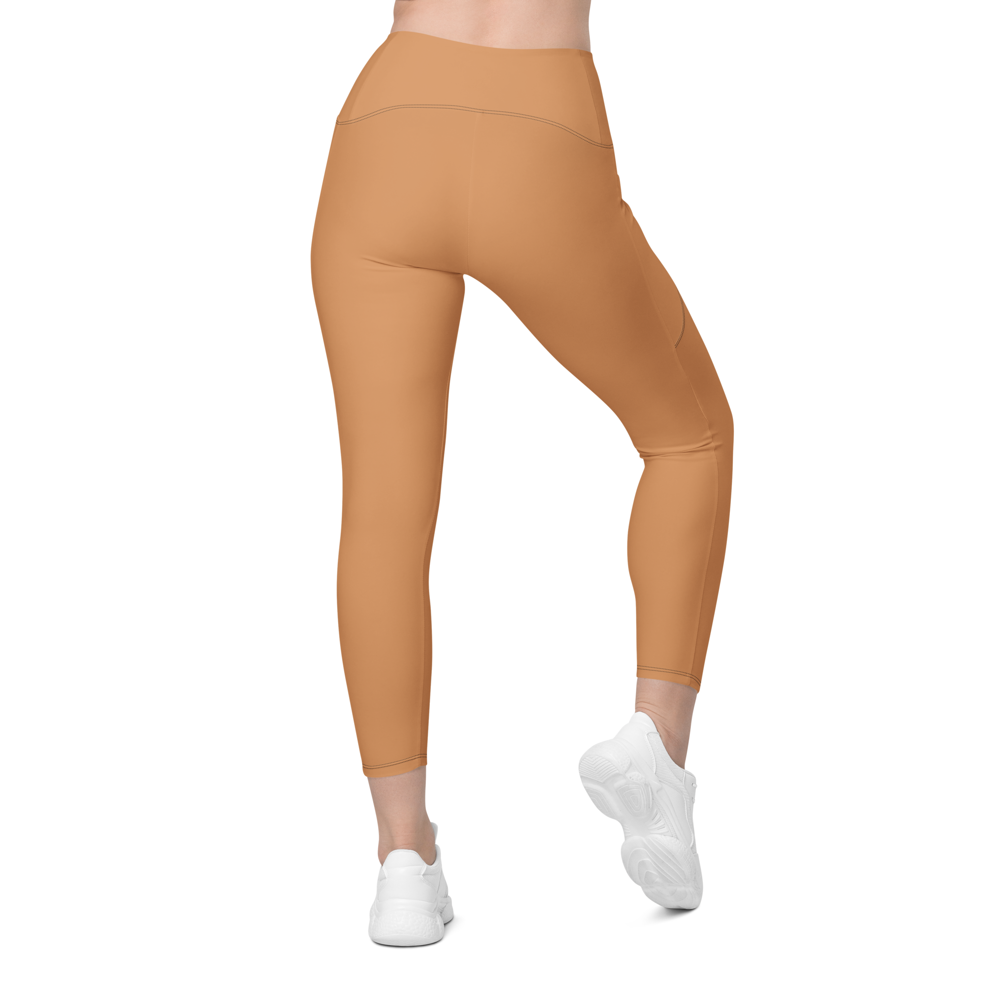 SOFT CORAL Neutral Leggings | Pair With Leopard WILDwear