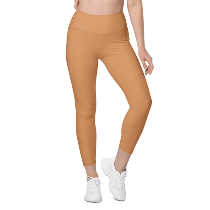 SOFT CORAL Neutral Leggings | Pair With Leopard WILDwear