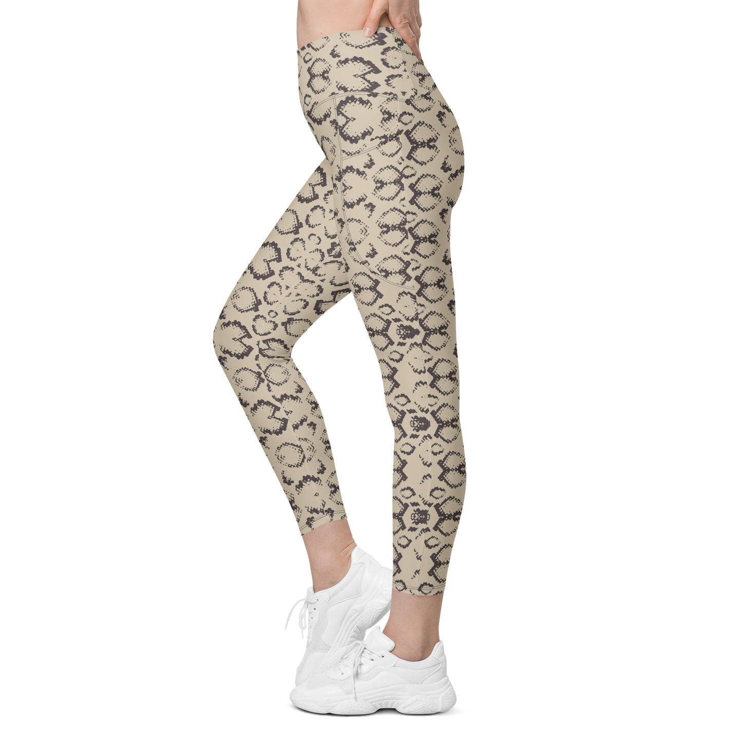 TAN Snake Leggings | WILDwear