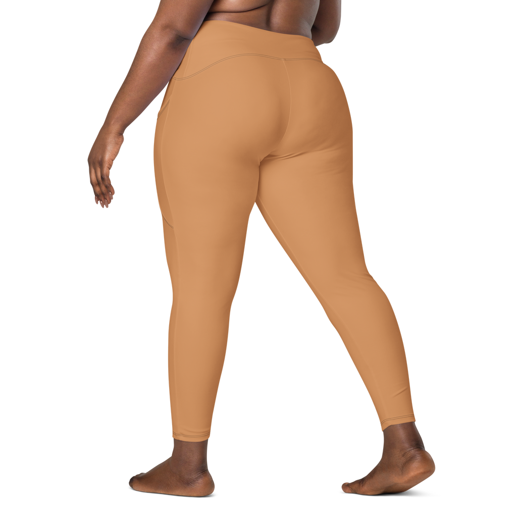 SOFT CORAL Neutral Leggings | Pair With Leopard WILDwear