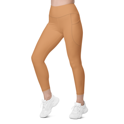 SOFT CORAL Neutral Leggings | Pair With Leopard WILDwear
