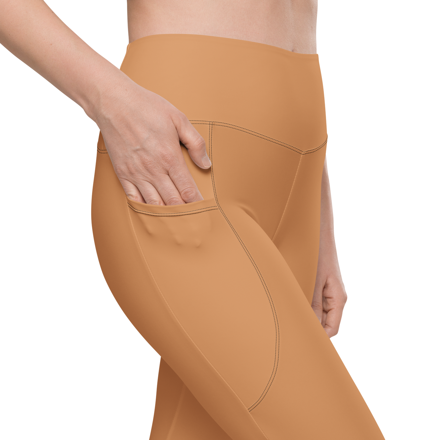 SOFT CORAL Neutral Leggings | Pair With Leopard WILDwear