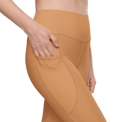 SOFT CORAL Neutral Leggings | Pair With Leopard WILDwear