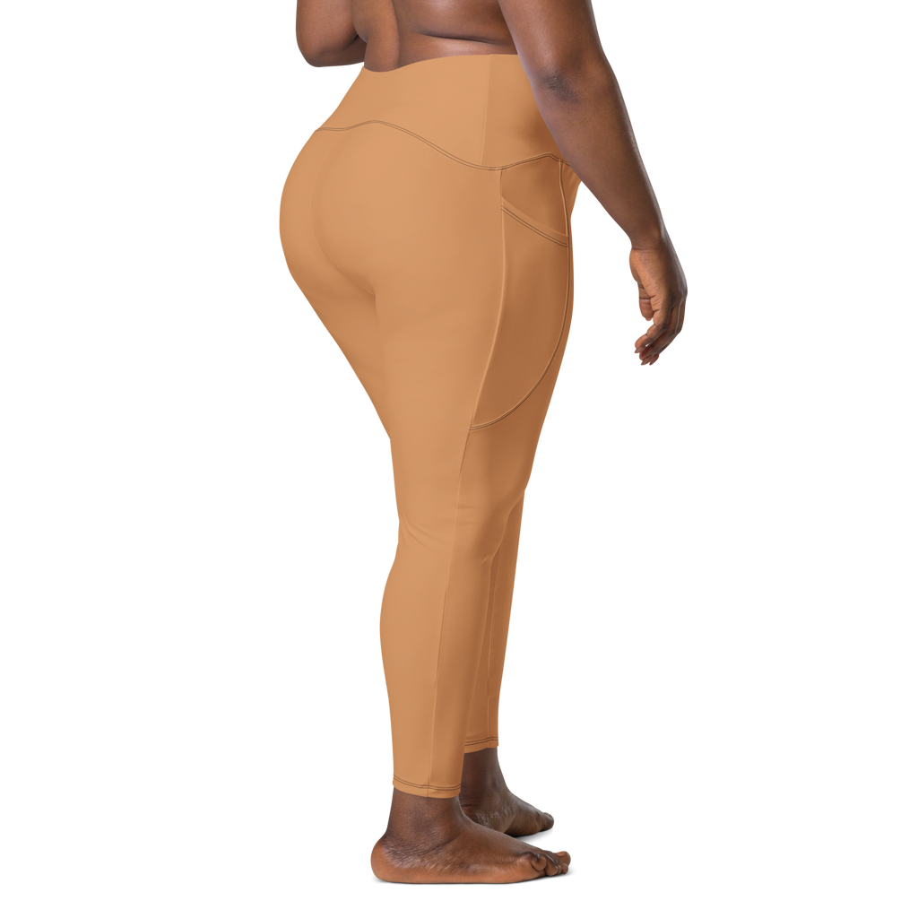 SOFT CORAL Neutral Leggings | Pair With Leopard WILDwear