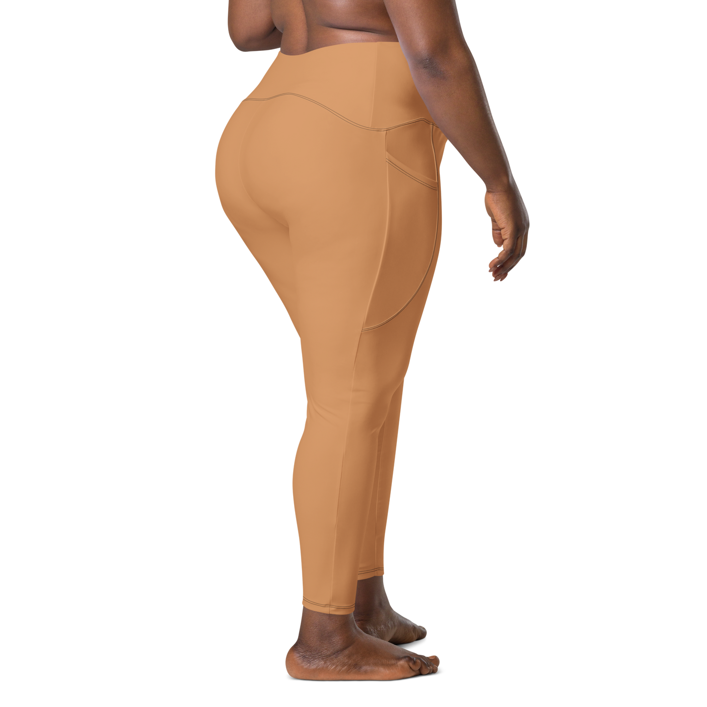 SOFT CORAL Neutral Leggings | Pair With Leopard WILDwear