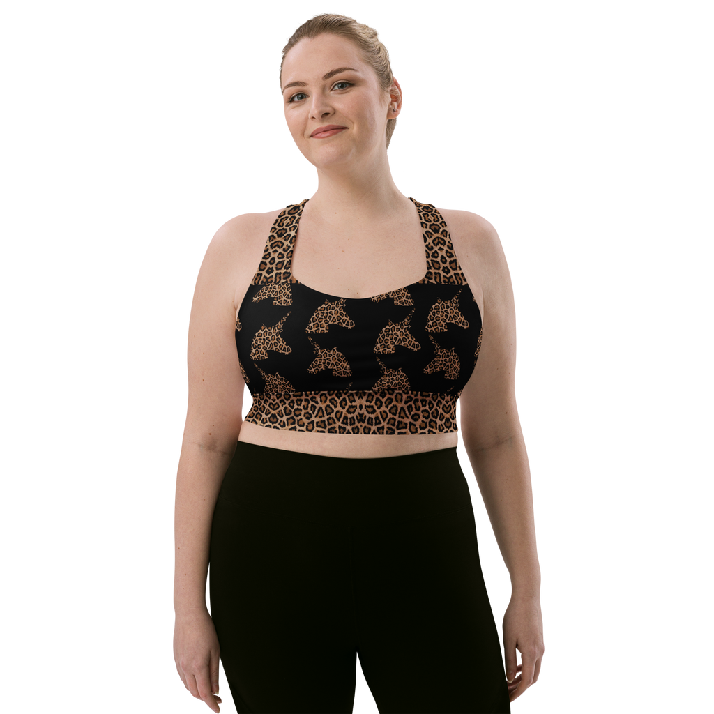 BLACK UNICORN Sports Bra | WILDwear