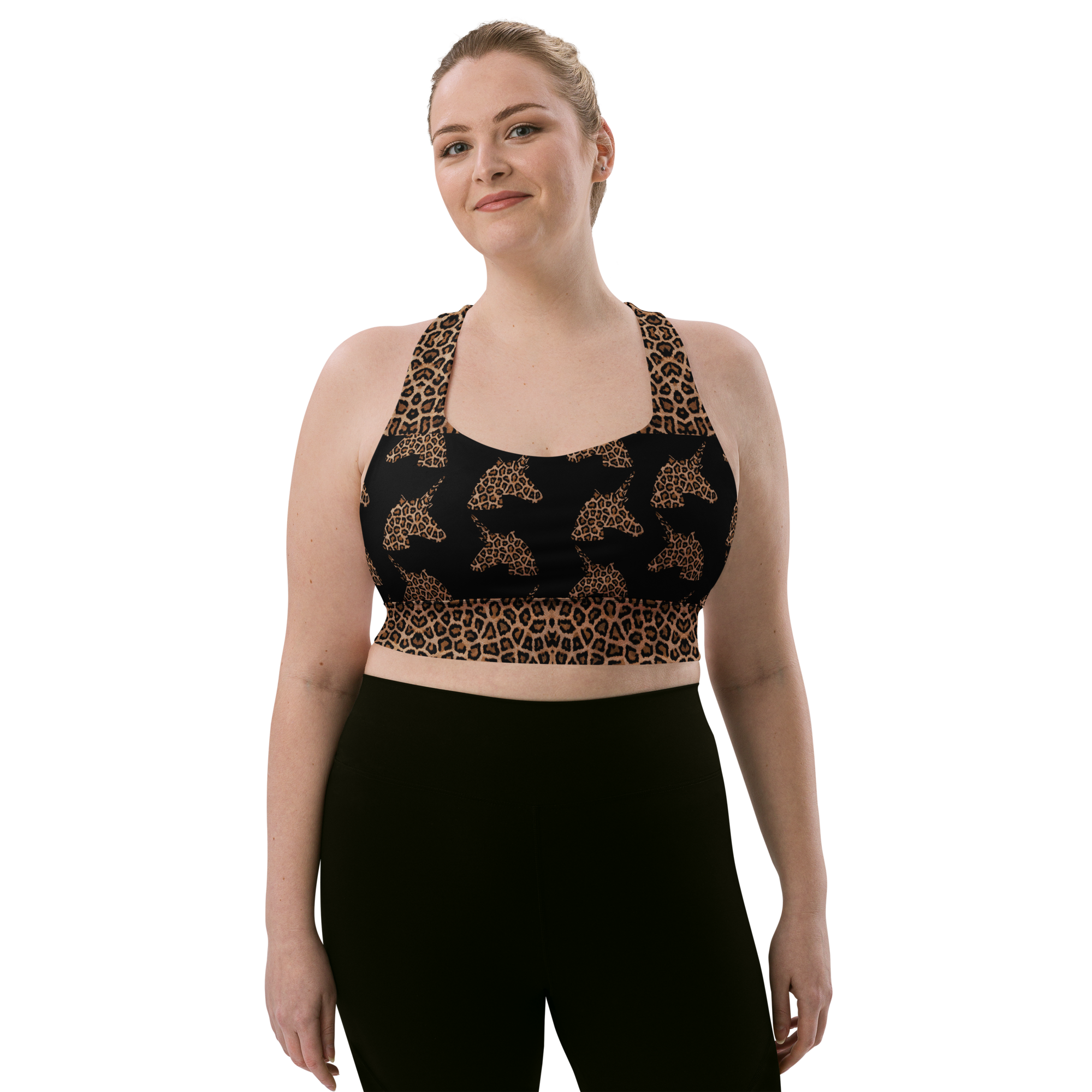 BLACK UNICORN Sports Bra | WILDwear