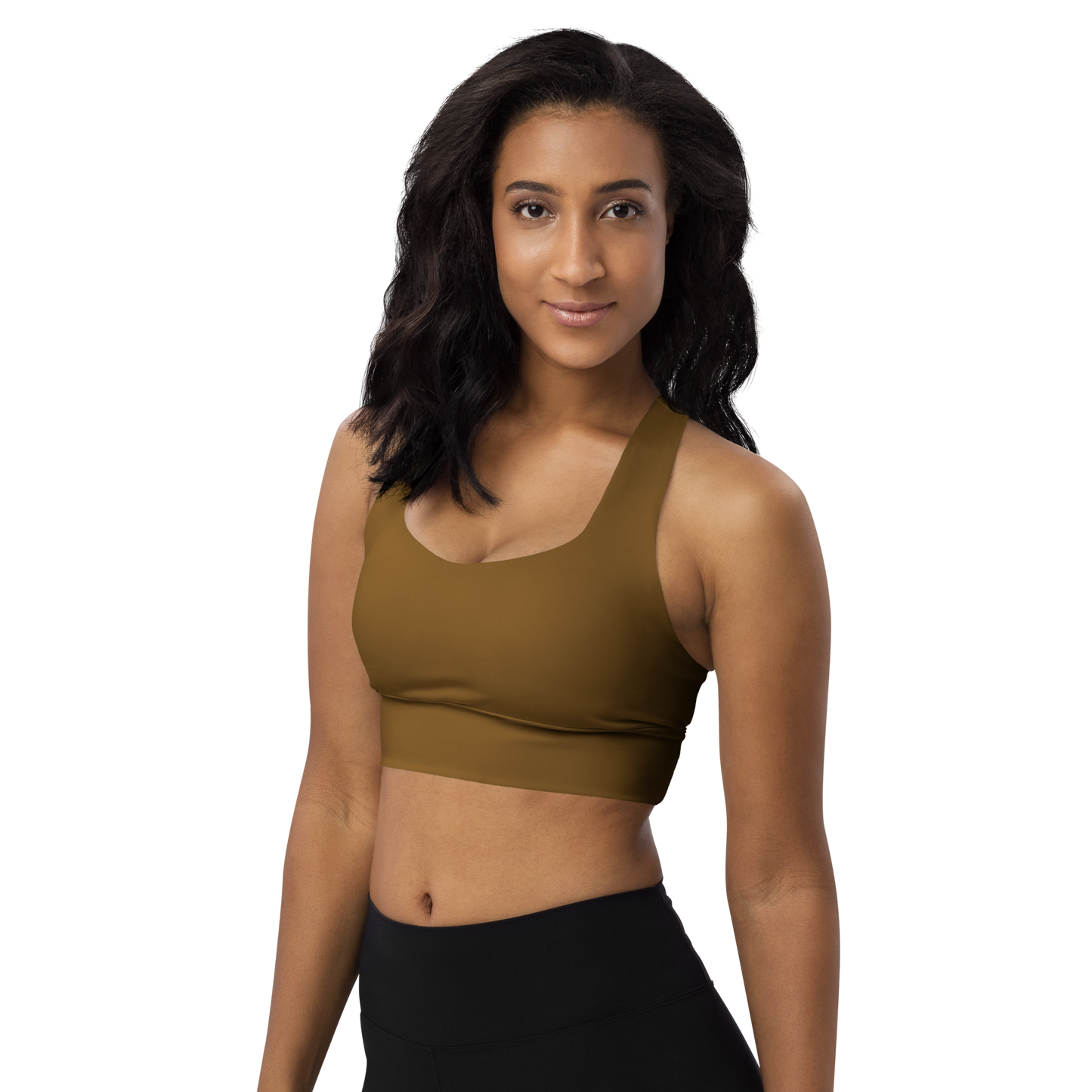 BROWN Neutral Sports Bra | Pair With Zebra WILDwear