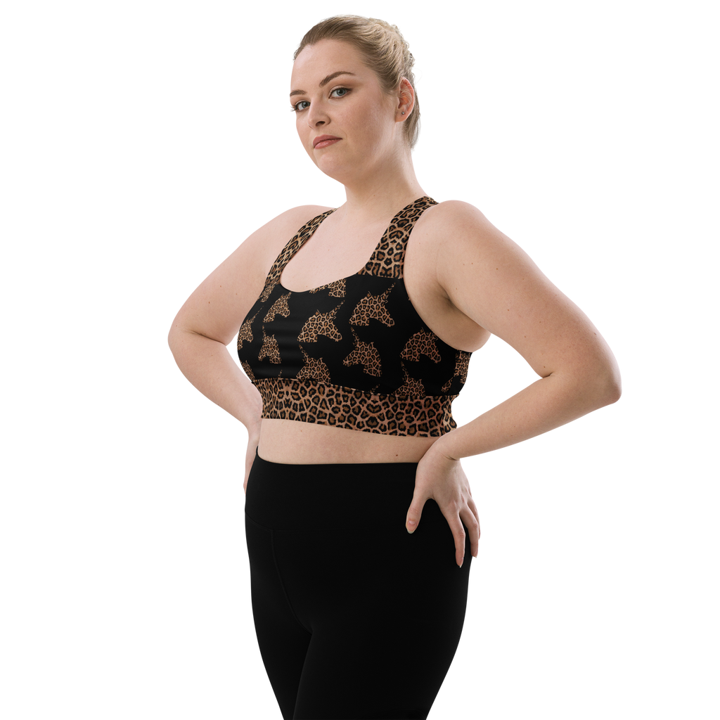 BLACK UNICORN Sports Bra | WILDwear