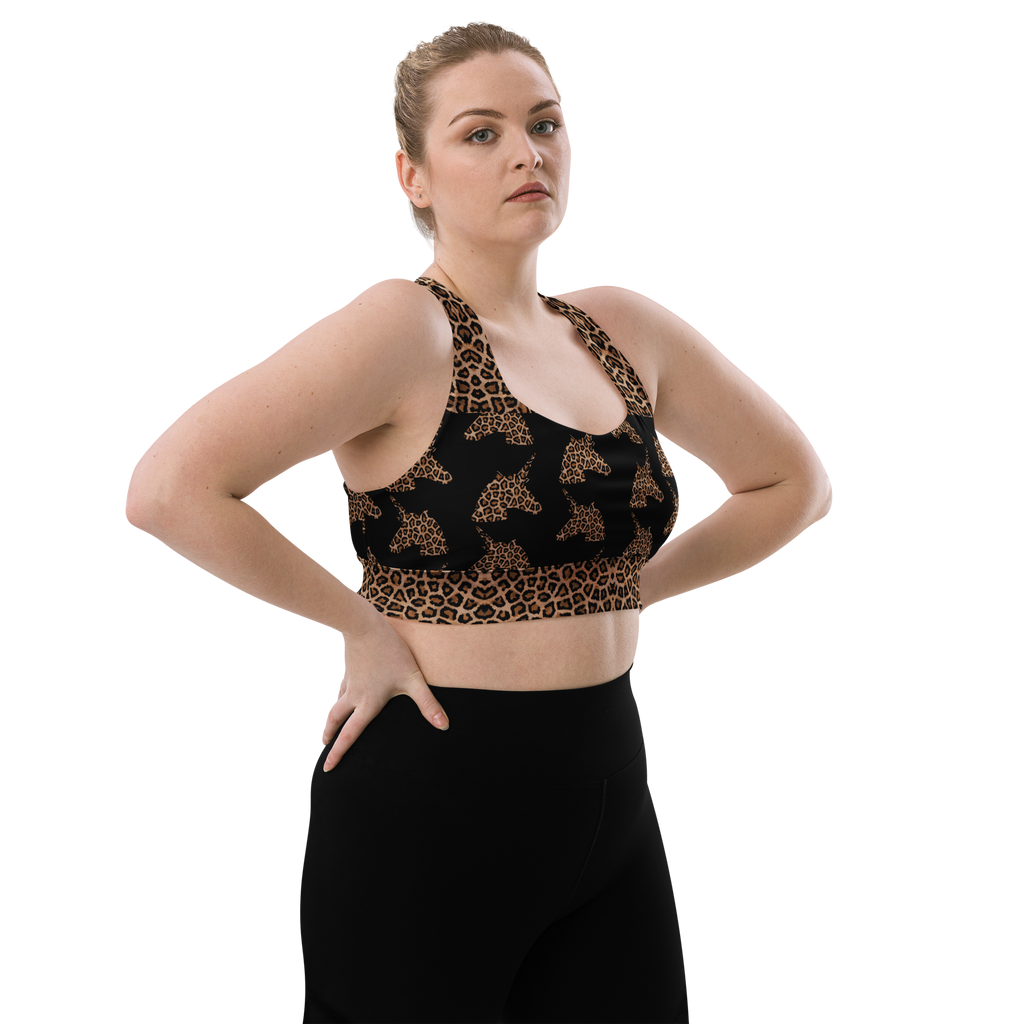 BLACK UNICORN Sports Bra | WILDwear