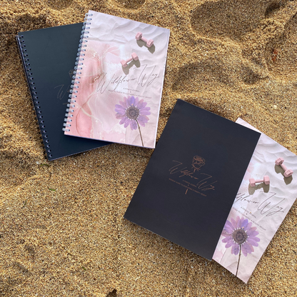 Wildflower Way: A Fitness Journal & Holistic Guide To Cultivating A Healthy Weight | Paperback Journal-Planner