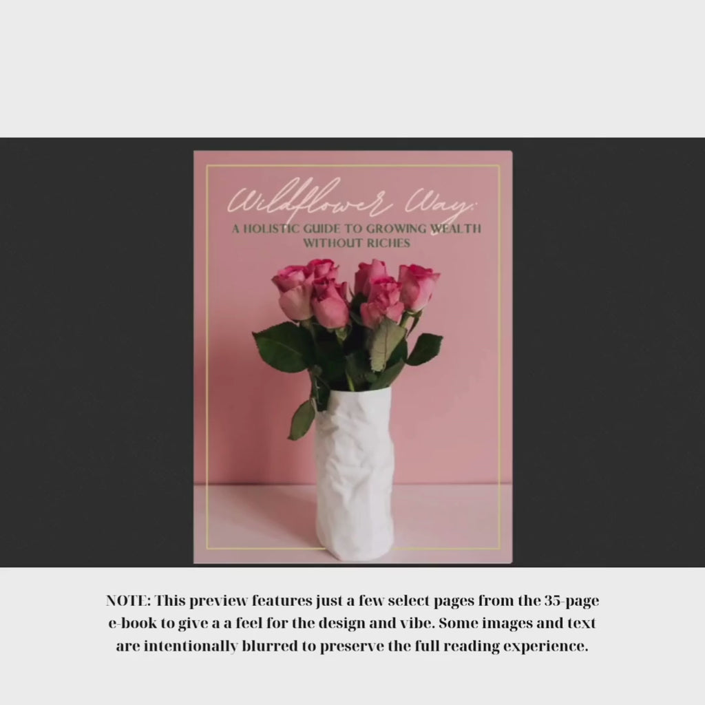 Wildflower Way: A Holistic Guide To Growing Wealth Without Riches