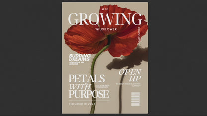 ISSUE 01: KEEP GROWING | Winter 2025 | Paperback Journal-Planner