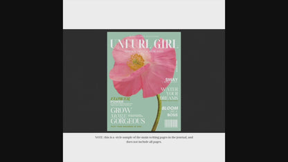 ISSUE 02: UNFURL GIRL | Spring 2025 | Paperback Journal-Planner